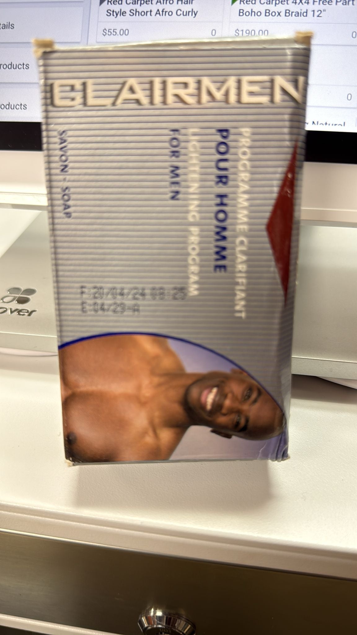 Demzo Hair CLAIRMEN Savon Soap for Men – Deep Cleansing & Fresh Skin Care Bar