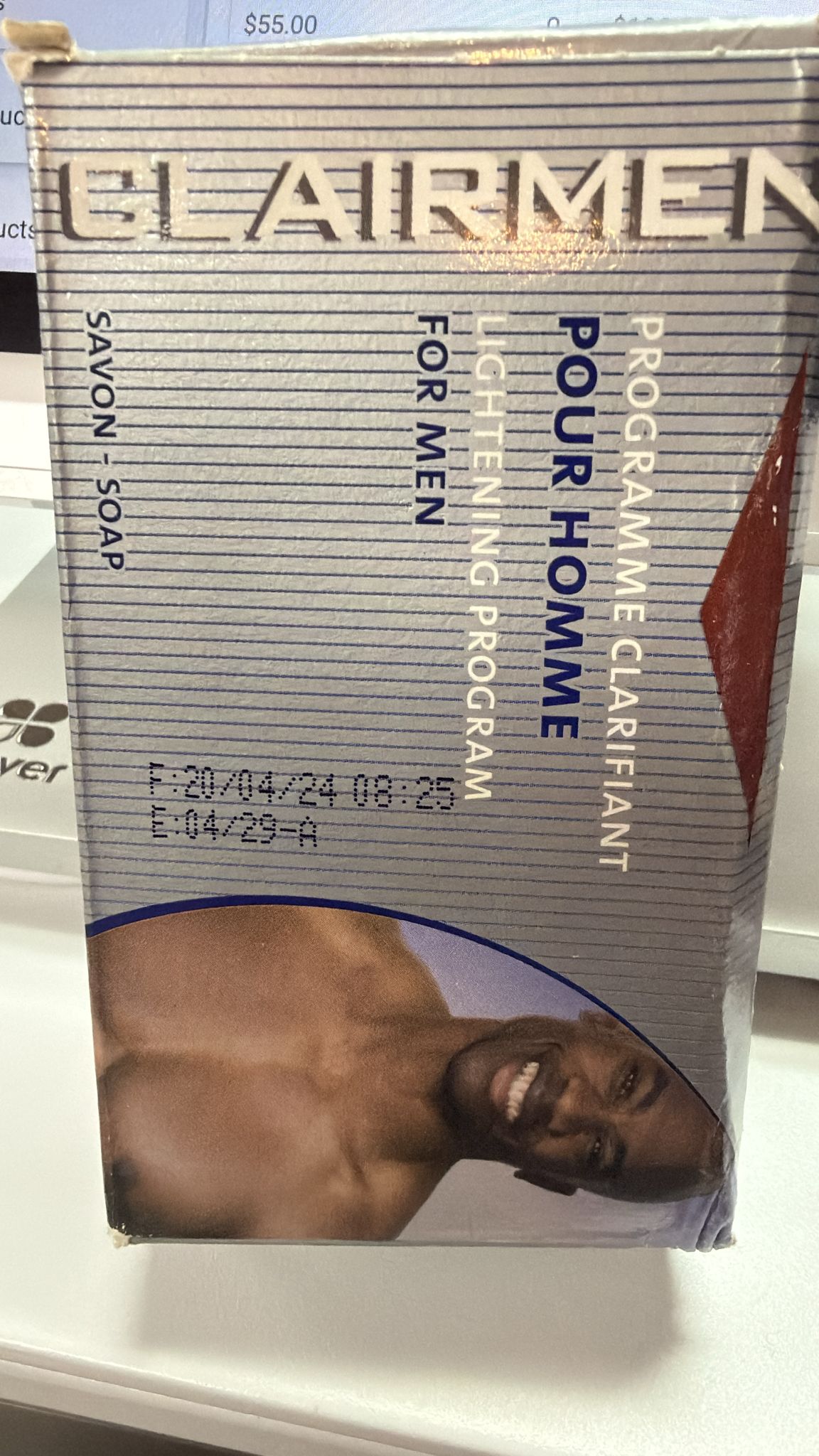 Demzo Hair CLAIRMEN Savon Soap for Men – Deep Cleansing & Fresh Skin Care Bar