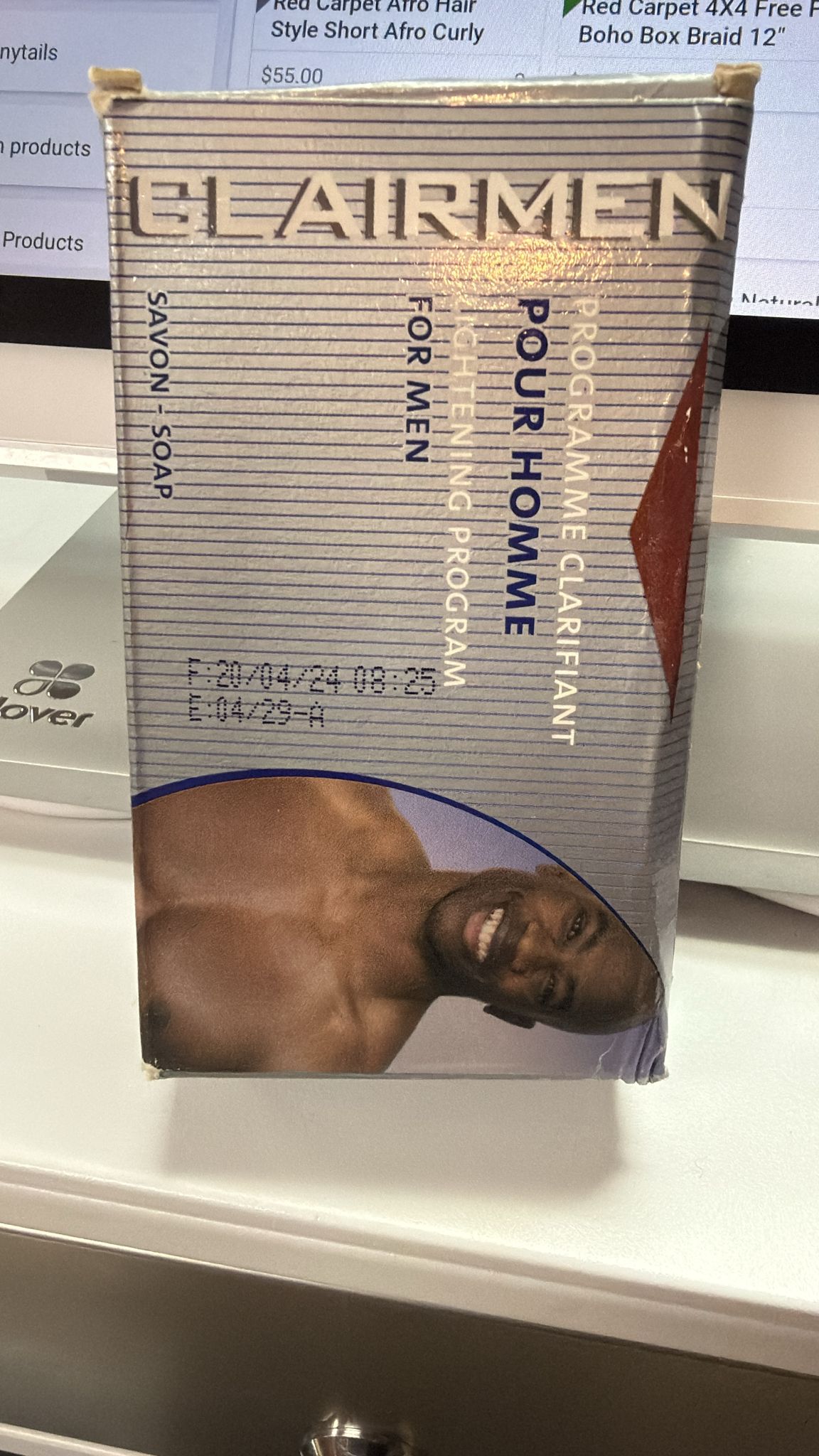 Demzo Hair CLAIRMEN Savon Soap for Men – Deep Cleansing & Fresh Skin Care Bar