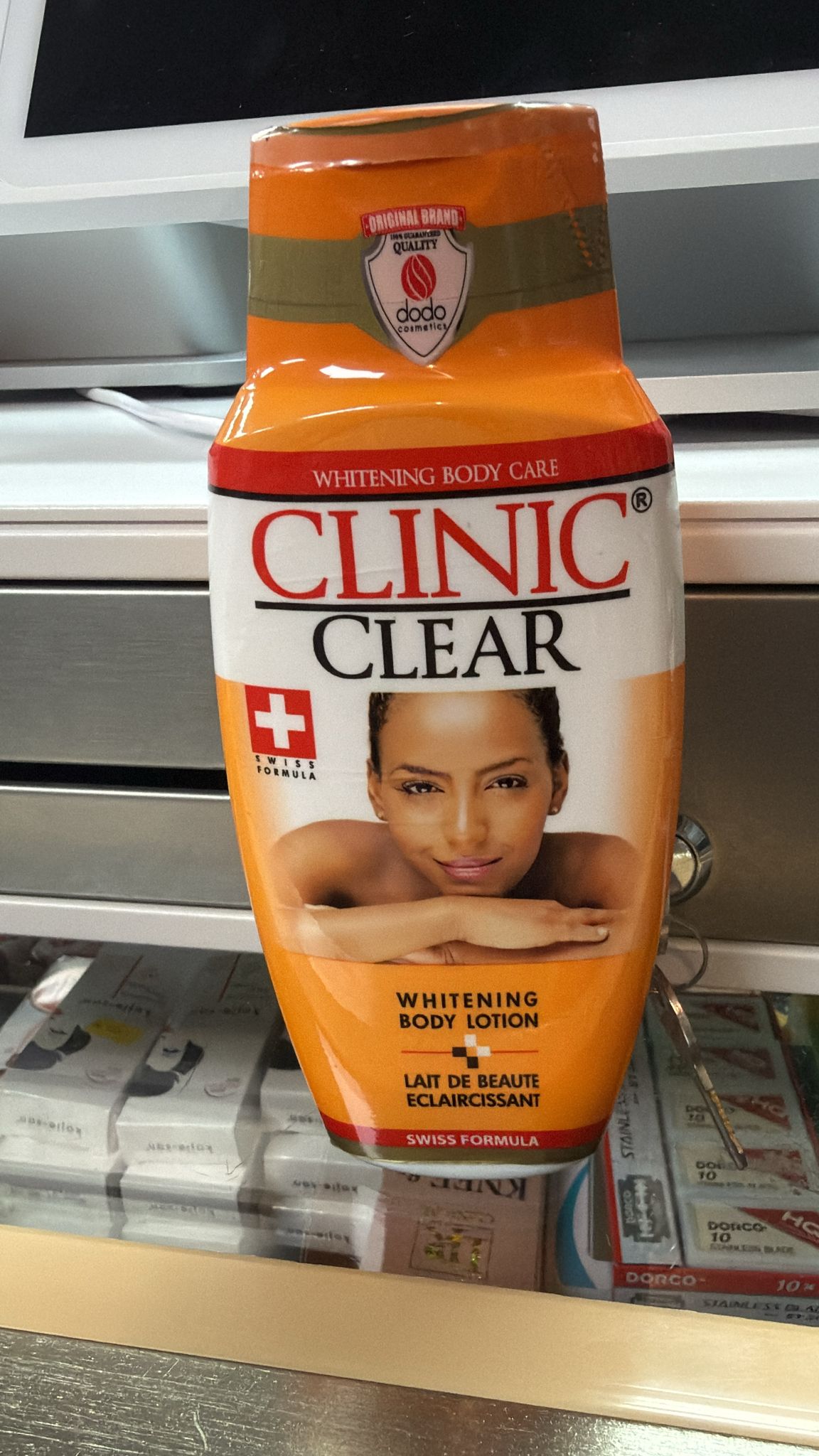 Demzo Hair Clinic Clear Swiss Formula Body Lotion – Radiant, Smooth & Even-Looking Skin